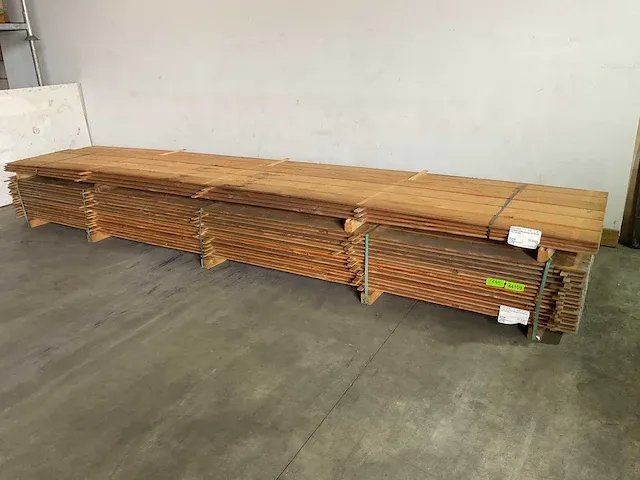 Douglas plank dubbel lip profiel 500x19x1,8 cm (20x) - afbeelding 1 van  5
