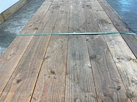 Douglas plank dubbel rhombus profiel 400x14x2,7 cm (54x) - afbeelding 4 van  7