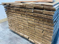 Douglas plank fijnbezaagd groen geïmpregneerd 180x14,5x1,9 cm (135x) - afbeelding 3 van  5