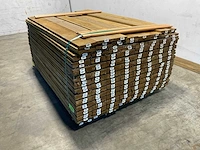 Douglas plank fijnbezaagd groen geïmpregneerd 180x14,5x1,9 cm (135x) - afbeelding 1 van  5