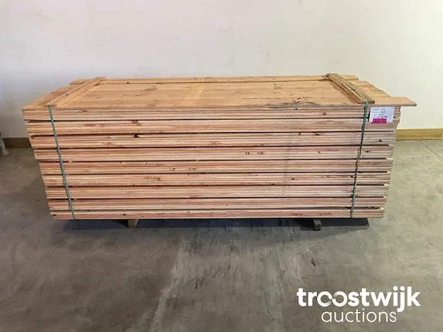 Douglas plank geschaafd 250x17x1.7 cm - afbeelding 1 van  4