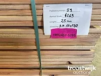 Douglas plank geschaafd 250x17x1.7 cm - afbeelding 4 van  4