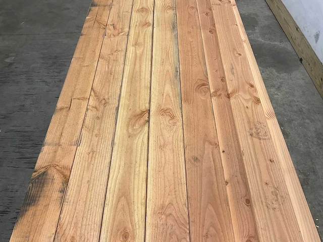 Douglas plank geschaafd 300x15x2.2 cm (101x) - afbeelding 3 van  6