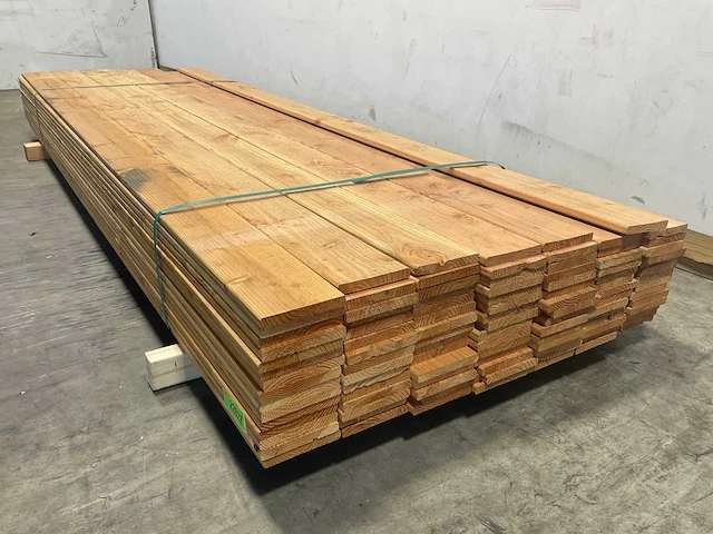 Douglas plank geschaafd 300x15x2.2 cm (101x) - afbeelding 4 van  6