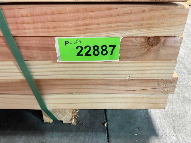 Douglas plank geschaafd 420x19,5x4 cm (24x) - afbeelding 7 van  7