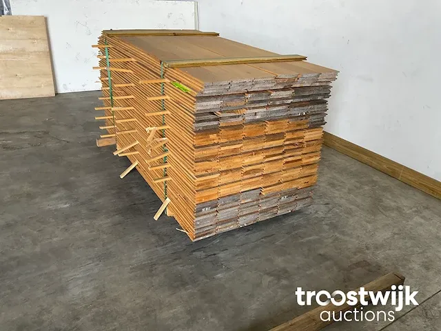 Douglas plank halfhout 200x17x1.8 cm - afbeelding 5 van  6