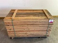 Douglas plank met halfhoutverbinding 180x18x2 cm (50x)
