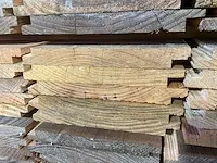 Douglas plank met halfhoutverbinding 180x18x2 cm (50x) - afbeelding 3 van  5