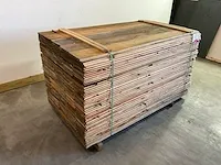 Douglas plank met halfhoutverbinding 180x18x2 cm (50x) - afbeelding 4 van  5