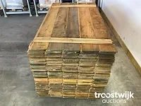Douglas plank met halfhoutverbinding 180x18x2 cm - afbeelding 2 van  5