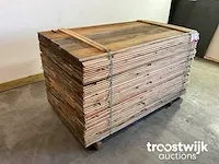Douglas plank met halfhoutverbinding 180x18x2 cm - afbeelding 4 van  5