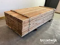 Douglas plank met halfhoutverbinding 250x18x2 cm - afbeelding 4 van  5