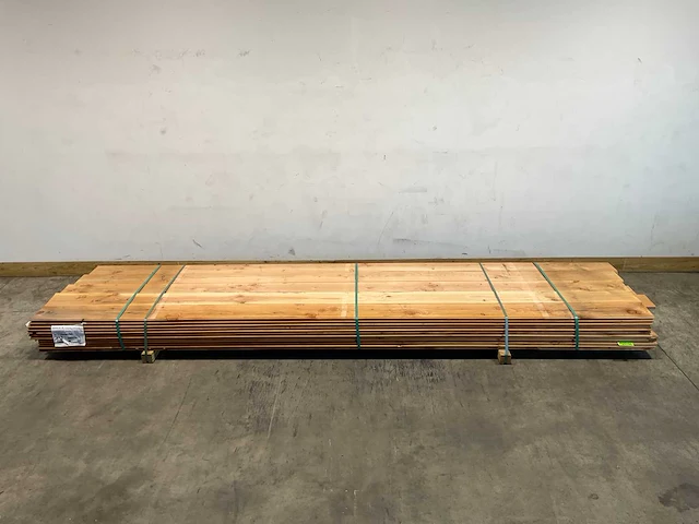 Douglas plank met mes- en groef 400x19x1,8 cm (53x) - afbeelding 2 van  7