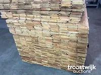Douglas plank met mes -en groef verbinding 300x8.5x1.8 cm - afbeelding 3 van  4