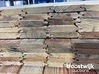 Douglas plank met mes -en groef verbinding 300x8.5x1.8 cm - afbeelding 4 van  4