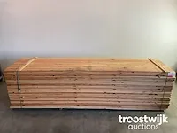 Douglas plank met mes -en groef verbinding 360x8.5x1.8 cm - afbeelding 1 van  5
