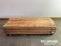 Douglas plank met mes -en groefverbinding 250x8.5x1.8 cm - afbeelding 1 van  5