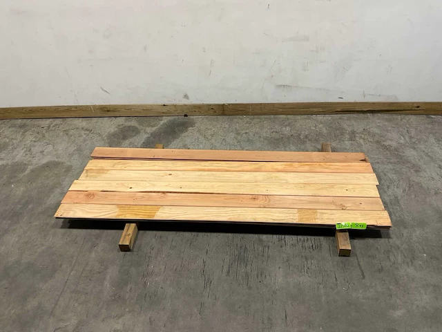 Douglas plank met mes en groef 220x13,5x2,5 cm (12x) - afbeelding 1 van  5