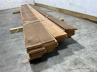 Douglas plank met mes en groef 400x14,5x2 cm (32x) - afbeelding 4 van  5
