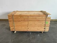 Douglas plank met mes en groef verbinding 200x8.5x1.7 cm (75x) - afbeelding 1 van  6