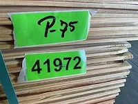 Douglas plank met mes en groef verbinding 200x8.5x1.7 cm (75x) - afbeelding 6 van  6