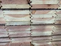 Douglas plank met mes en groef verbinding 224x18.5x2.5 cm (40x) - afbeelding 6 van  6