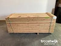 Douglas plank met mes en groef verbinding 250x9.5x1.8 cm - afbeelding 1 van  7