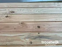 Douglas plank met mes en groef verbinding 250x9.5x1.8 cm - afbeelding 5 van  7