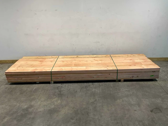 Douglas plank met v-groef geschaafd 410x23,5x3,8 cm (20x) - afbeelding 2 van  7