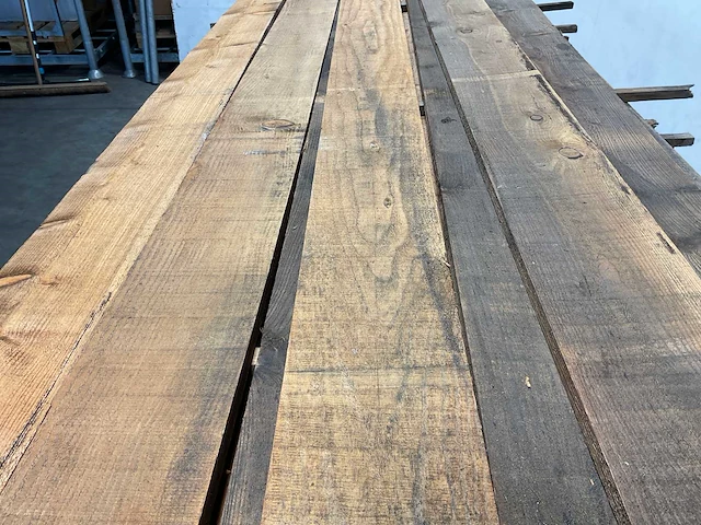 Douglas plank ruw 300x17x2,2 cm (70x) - afbeelding 4 van  7