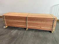 Douglas plank zweeds rabat 300x19.5x1.2/2.7 cm (35x) - afbeelding 1 van  7