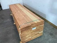 Douglas plank zweeds rabat 300x19.5x1.2/2.7 cm (35x) - afbeelding 2 van  7