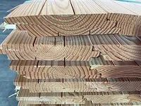 Douglas plank zweeds rabat 300x19.5x1.2/2.7 cm (35x) - afbeelding 3 van  7