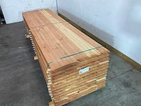 Douglas plank zweeds rabat 300x19.5x1.2/2.7 cm (40x) - afbeelding 2 van  7