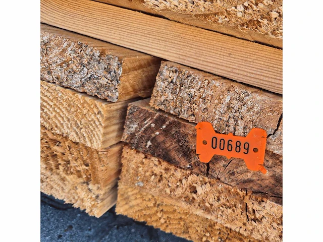 Douglas planken (4030x155x32mm) (42x) - afbeelding 2 van  4