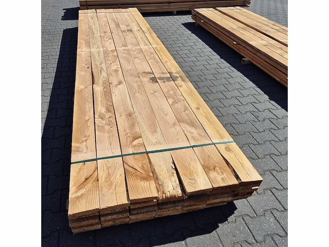 Douglas planken (4030x155x32mm) (42x) - afbeelding 3 van  4