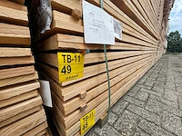 Douglas planken fijnbezaagd 3000x200x22mm (66x) - afbeelding 4 van  4