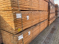 Douglas planken fijnbezaagd 4000x150x25mm (168x) - afbeelding 4 van  4