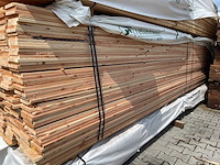 Douglas planken geschaafd 4000x145x18mm (100x) - afbeelding 2 van  3