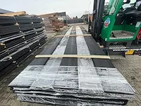 Douglas planken zwart gecoat 24x200mm, lengte 500cm (48x)