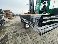 Douglas planken zwart gecoat 24x200mm, lengte 500cm (50x) - afbeelding 2 van  3