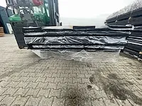 Douglas planken zwart gecoat 24x200mm, lengte 500cm (50x) - afbeelding 3 van  3