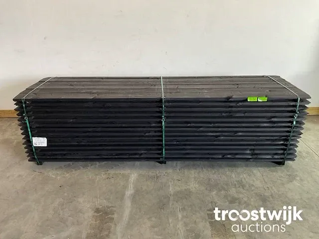 Douglas rabatdeel zwart 300x17.2x2.7/1.1 cm - afbeelding 1 van  10