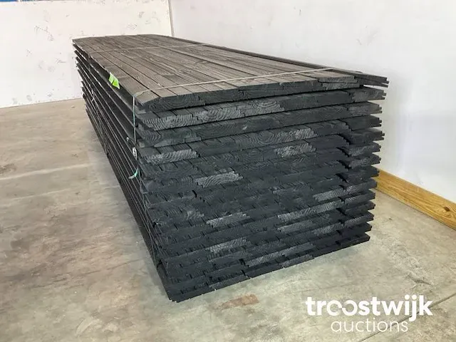 Douglas rabatdeel zwart 300x17.2x2.7/1.1 cm - afbeelding 5 van  10