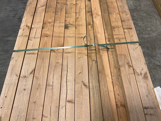 Douglas regel geschaafd 400x9,5x4,5 cm (29x) - afbeelding 3 van  7