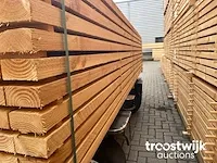 Douglas regels fijnbezaagd 45x75mm, lengte 300cm - afbeelding 2 van  3