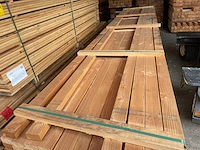 Douglas regels geschaafd 40x80mm, lengte 500cm (154x) - afbeelding 1 van  3