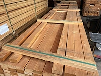 Douglas regels geschaafd 40x80mm, lengte 500cm (72x) - afbeelding 1 van  3