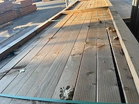 Douglas regels geschaafd 5000x90x45mm (50x) - afbeelding 1 van  3