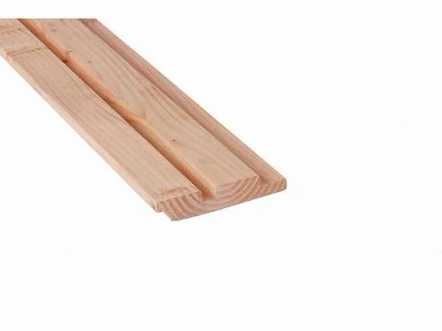 Douglas rhombusprofiel geschaafd 300x14,5x2,7 cm (8x) - afbeelding 1 van  4